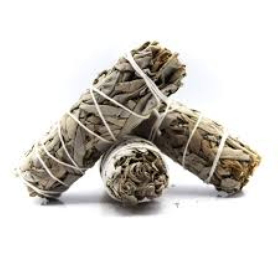 DRY WHITE SAGE SMUDGE STICK